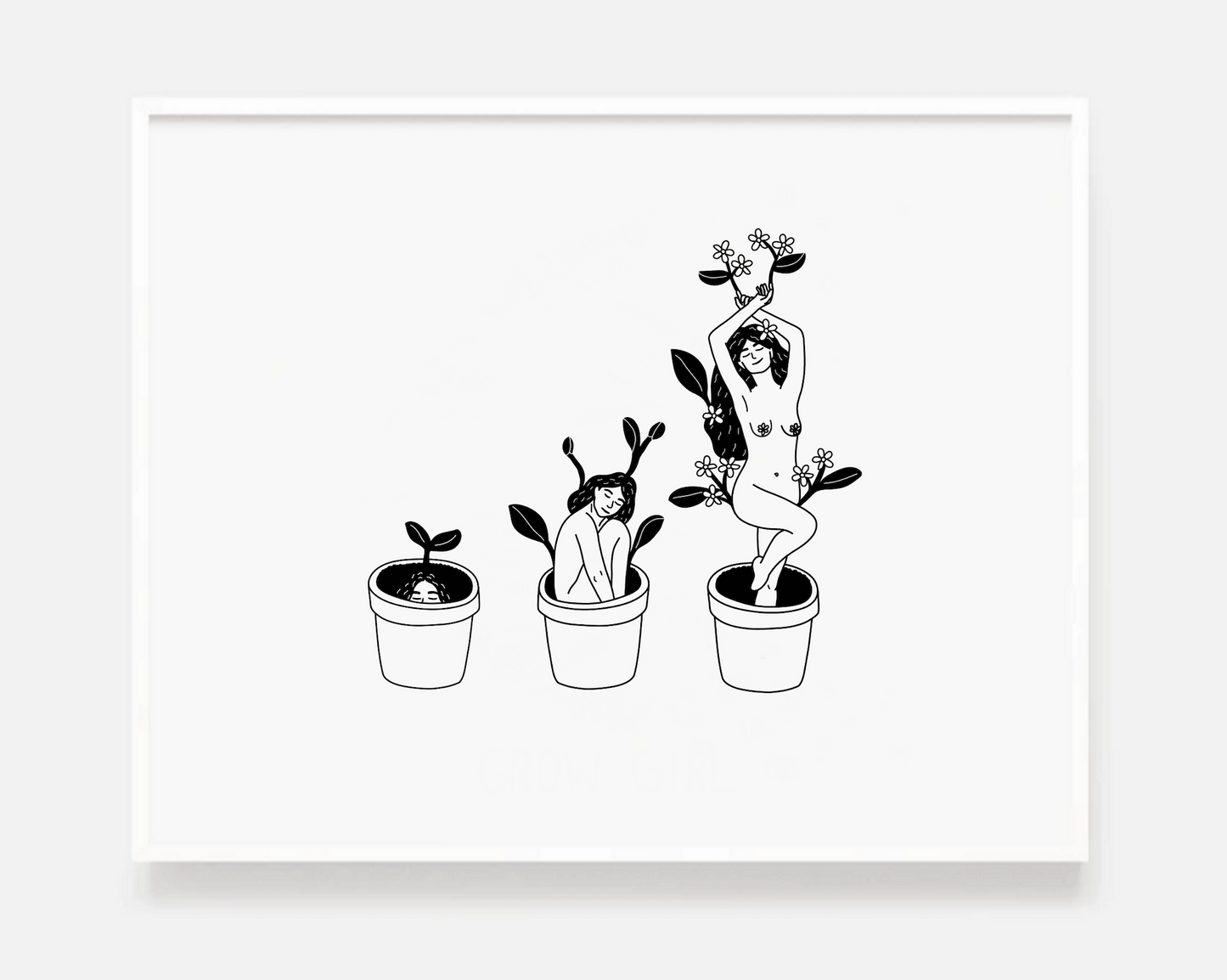 Grow Girl Print/Poster