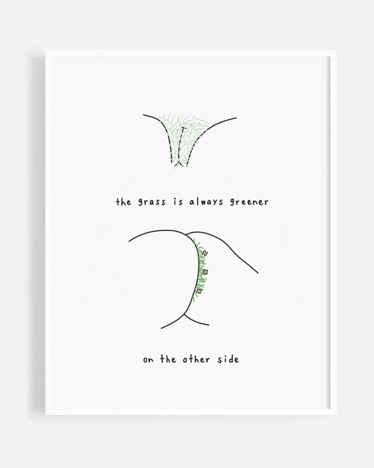 The Grass is Always Greener Print/Poster