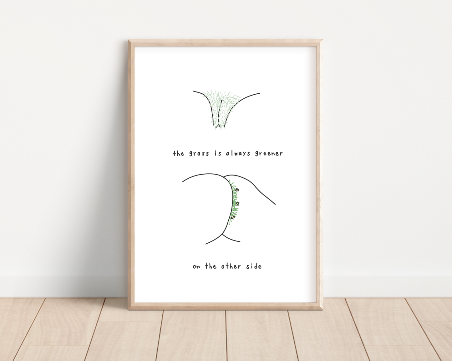 The Grass is Always Greener Print/Poster