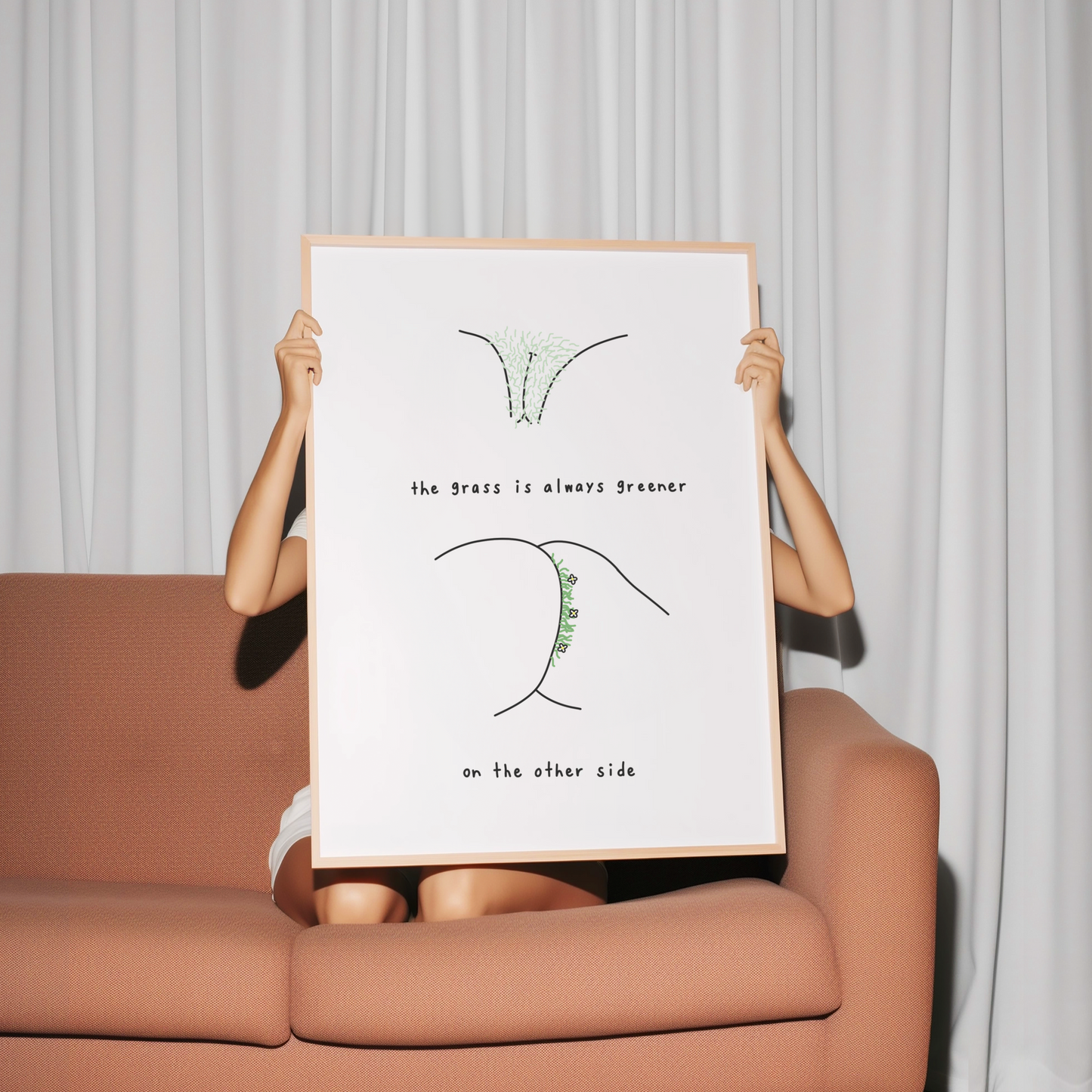 The Grass is Always Greener Print/Poster