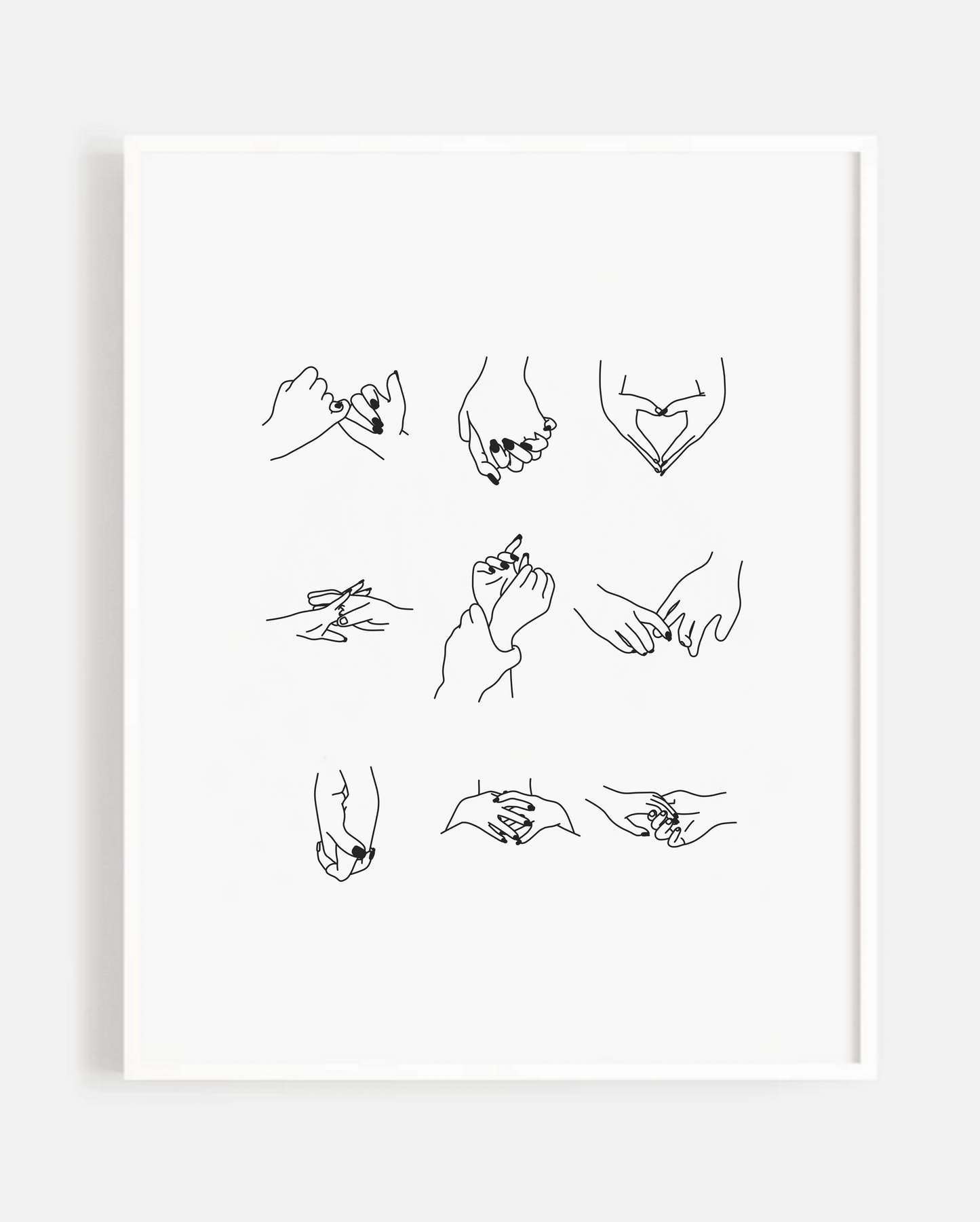 Hands Print/Poster