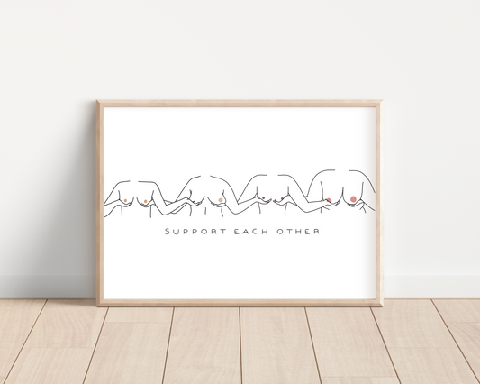 Support Each Other Print/Poster