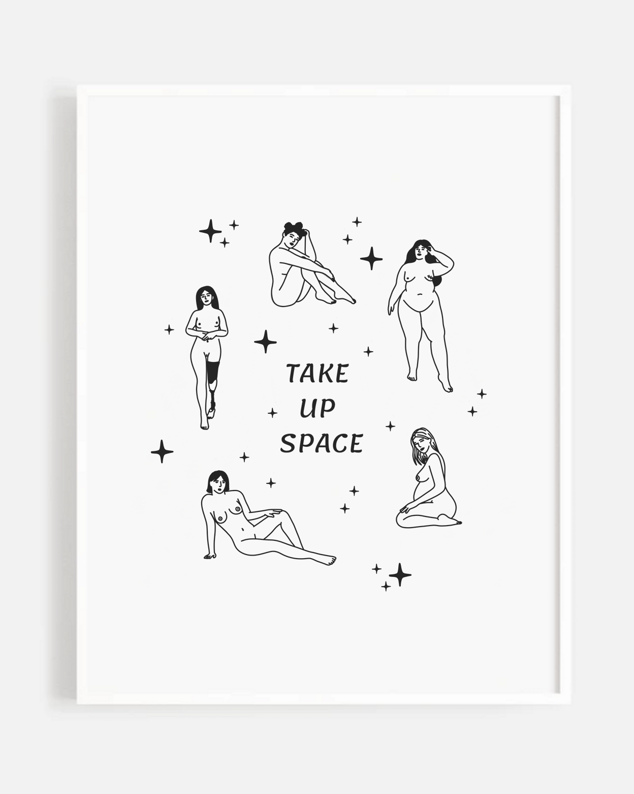 Take Up Space Print/Poster