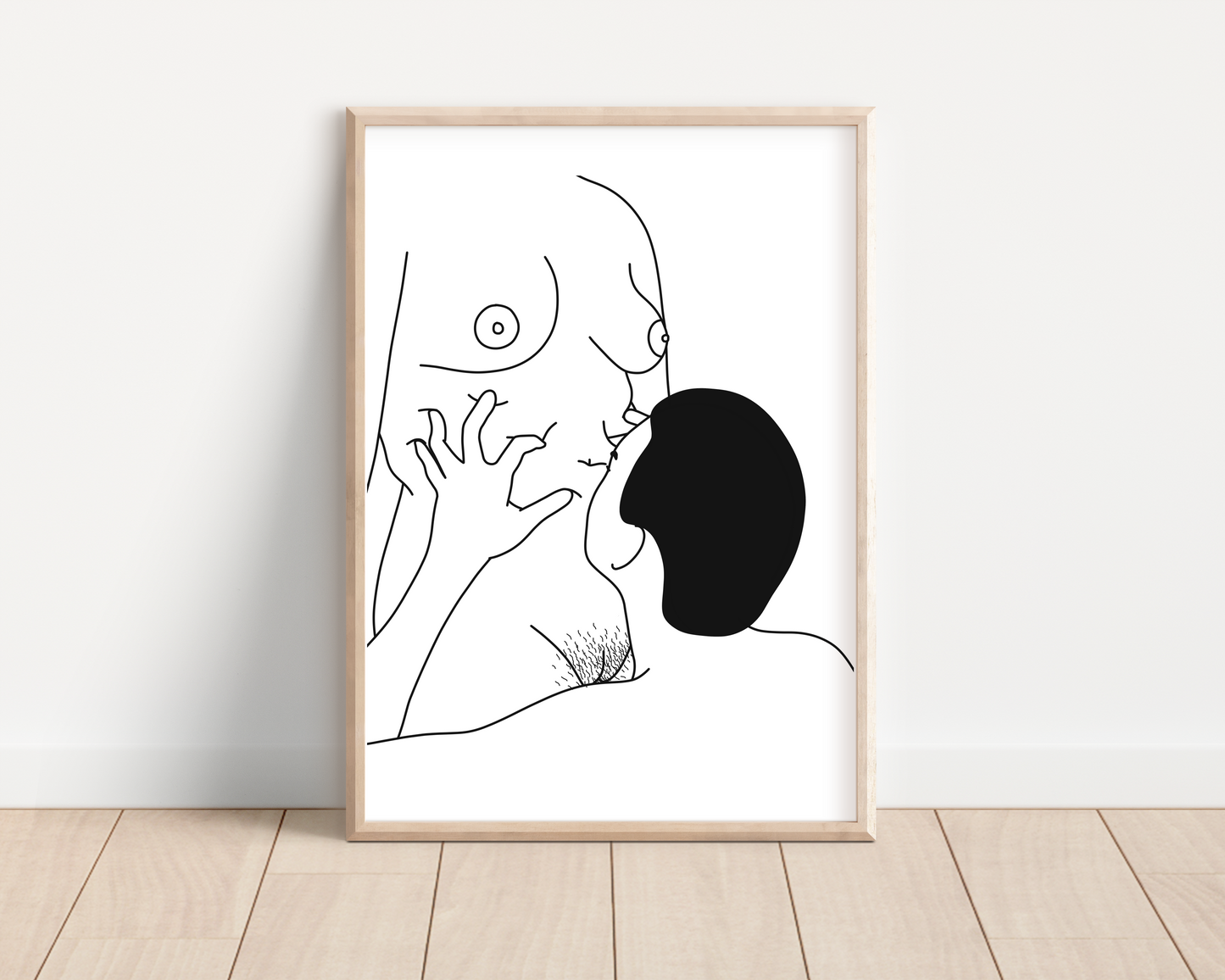 Tummy Kisses Print/Poster