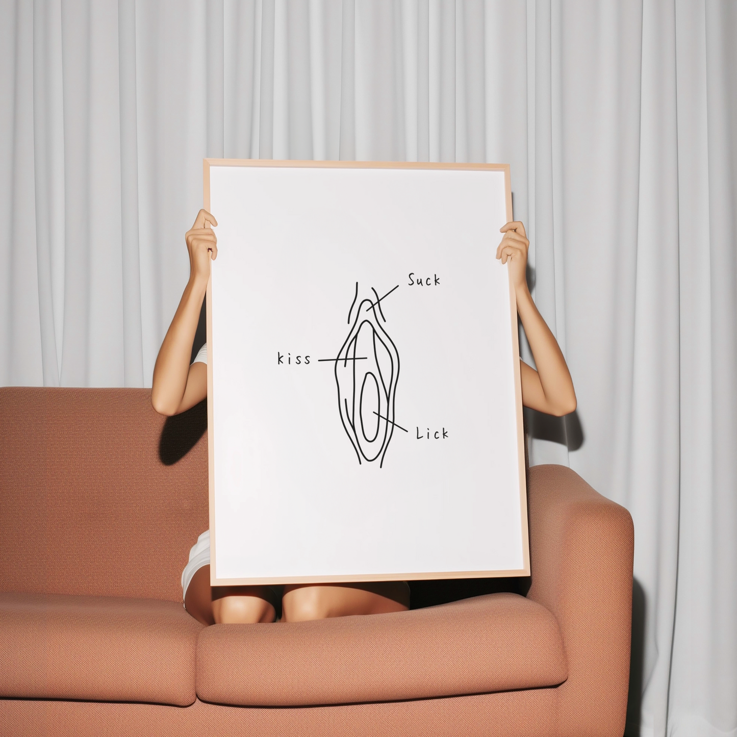 Vulva Guide Print/Poster